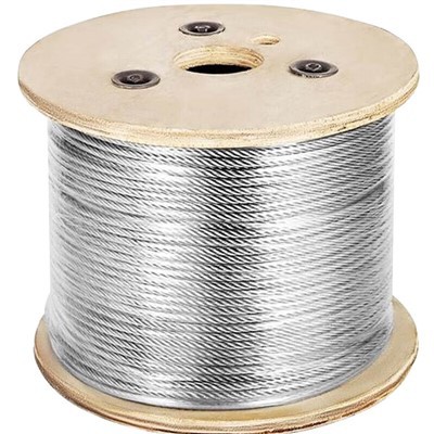 내마모성 아연 도금 강철 와이어 로프 착용